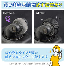 將圖片載入圖庫檢視器 ☆現貨(24小時內出貨). Comolife 日本製 行李箱輪子靜音保護貼條 | 輪胎防磨損 減震降噪 自由裁剪 滾輪修補 貼片型 黑色捲裝