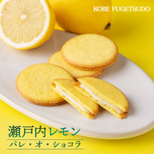 將圖片載入圖庫檢視器 ☆現貨(24小時內出貨). 神戶風月堂 季節限定 檸檬法蘭酥・檸檬夾心餅乾 盒裝 (附 紙袋)
