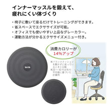 將圖片載入圖庫檢視器 ☆現貨(24小時內出貨). 日本製 TANITA 平衡墊 平衡坐墊 核心美姿平衡充氣坐墊