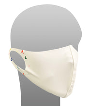 將圖片載入圖庫檢視器 ☆台灣現貨 日本VALETTE可清洗而對肌膚溫和的涼爽3D設計口罩 (mini alpahabet)大人用