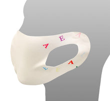 將圖片載入圖庫檢視器 ☆台灣現貨 日本VALETTE可清洗而對肌膚溫和的涼爽3D設計口罩 (mini alpahabet)大人用
