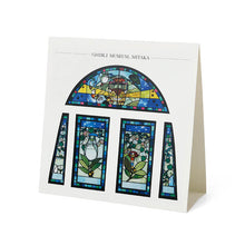 將圖片載入圖庫檢視器 ☆台灣現貨  三鷹之森吉卜力美術館限定販售  彩色玻璃風格的龍貓明信片 3個組合