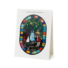 將圖片載入圖庫檢視器 ☆台灣現貨  三鷹之森吉卜力美術館限定販售  彩色玻璃風格的龍貓明信片 3個組合