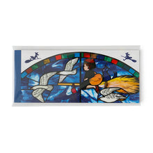 將圖片載入圖庫檢視器 ☆台灣現貨  三鷹之森吉卜力美術館限定販售  日本製 彩色玻璃風格的魔女の宅急便明信片 3個組合