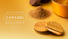 將圖片載入圖庫檢視器 【預購產品/預計4月25號左右抵達台灣】 東京超多人排隊的伴手禮 NY CARAMEL SAND NYC紐約焦糖夾心餅乾(附 禮紙袋)