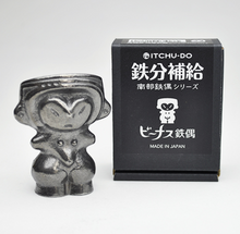 將圖片載入圖庫檢視器 ☆台灣現貨. 日本南部鉄器・壱鋳堂 日本製「鐵分補給 南部鐵偶」日本歷史泥偶人