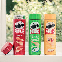 將圖片載入圖庫檢視器 ☆台灣現貨. 日本Pringles 品客洋芋片風格的 真空斷熱 保溫保冷 水壺 250ml  / 300ml