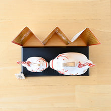 將圖片載入圖庫檢視器 ☆現貨(24小時內出貨) 陶器名產 愛知縣瀬戸市 藥師窯  招福開運擺飾 錦彩招福馬 2026年 馬年 錦彩招福寿々午(大土鈴・親子)
