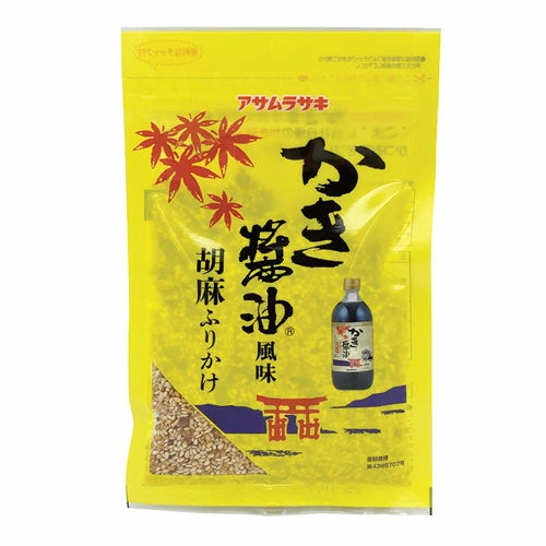 【預購產品/預計10月20號左右抵達台灣】1910年創業 廣島縣Asamurasaki 牡蠣蚵仔醬油芝麻口味 拌飯料袋裝
