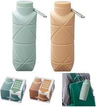 將圖片載入圖庫檢視器 【預購產品/預計6月抵達台灣】戶外・防災 可折疊瓶 飲用矽膠可折疊水壺 500ml
