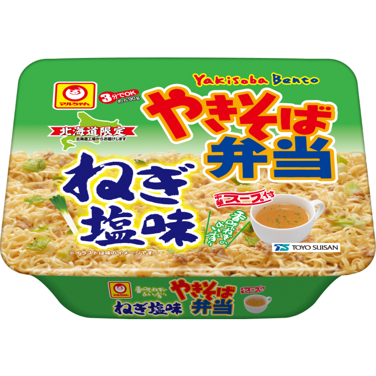 ☆現貨(24小時內出貨).北海道限定販售  MARUCHAN 炒麵泡麵 (附湯)