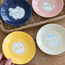 將圖片載入圖庫檢視器 ☆現貨(24小時內出貨). 日本吉伊卡哇Chiikawa 日本製 瓷器 花園餐具 陶瓷小餐盤 13.5cm
