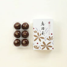 將圖片載入圖庫檢視器 【8/14~8/25預購期間/預計9月15號左右抵達台灣】  1803年創業 京都市京菓子廠商 亀屋良長  「烏羽玉」黒糖紅豆沙內餡 盒裝
