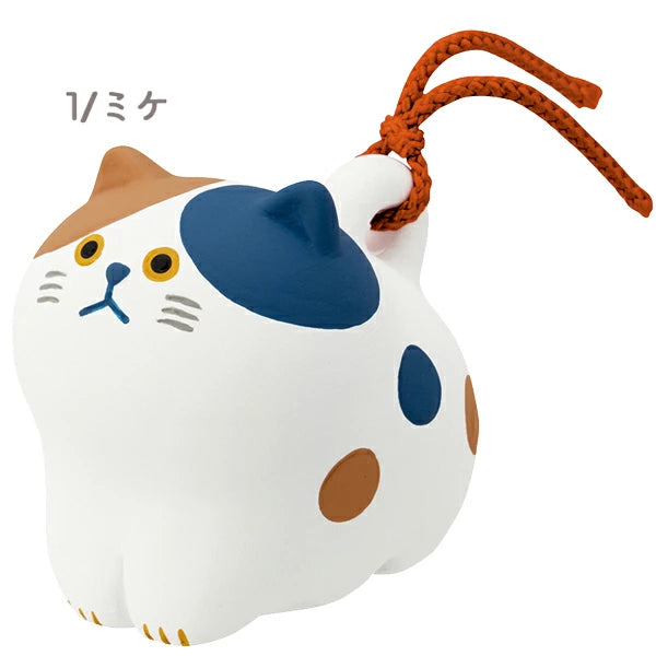 ☆現貨(24小時內出貨)  日本DECOLE 招福開運擺飾 日本貓咪土鈴 貓咪福陶鈴 土鈴鐺