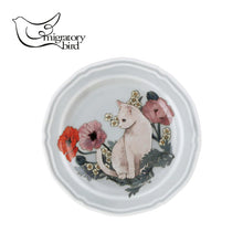 將圖片載入圖庫檢視器 ☆現貨(24小時內出貨). 山加商店  日本插畫家yaeko(migratry bird)描繪  日本製 陶瓷小盤子 盒裝
