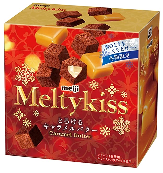 ☆現貨(24小時內出貨) . 日本明治 冬天限定販售 雪吻Melty Kiss 巧克力
