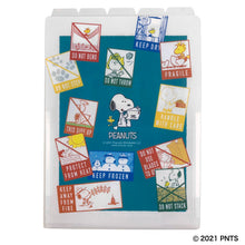 將圖片載入圖庫檢視器 ☆現貨(24小時內出貨).  日本郵局限定販售 SNOOPY 史努比 Peanuts 5分隔文件夾 A4紙用
